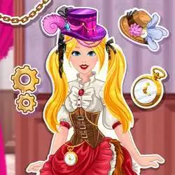 AUDREY STEAMPUNK FASHION jogo online no