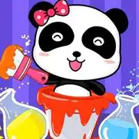 Baby Panda Color Mixing Studio