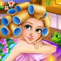 Blonde Princess Spa Day