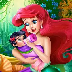 Mermaid Baby Feeding - Play Mermaid Baby Feeding Game online at Poki 2