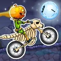 Moto x3m Spooky Land — play online for free on Yandex Games