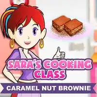 Sara's Cooking Class: Caramel Nut Brownie