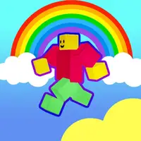 Rainbow Obby (poki) 